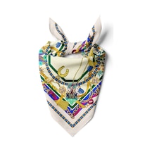 Lucky Charm Desen Bandana/fular Çok Renkli