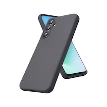 Samsung Galaxy Uyumlu S26 Plus First Silikon - Gri Evimdeyokyok