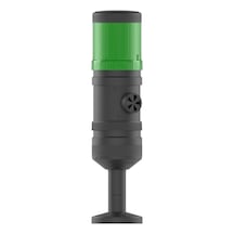 Mesan Ø70 1 Kat Işıklı Kolon Sabit Ampul Buzzer Tüp Montaj Yeşil 24vdc Ms 411.2.24vdc