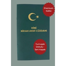 Nikah Töreni Hatıra Cüzdanı 54 Farzlı -yumuşak Dokulu Sert Kapak