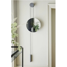 MetaQuartz Aksesuar Pendulum Ayna, Yi Dekoratif Duvar Aynası, Siyah