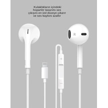 Ergonomik Kare Tasarımlı Müzik Ve Çağrı Kulaklığı 1 Adet