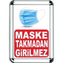 Sosyal Mesafe Maske Takılmadan Girilmez