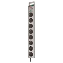 Brennenstuhl Super Solid 13.500 mAh 8'li Akım Korumalı Priz 2.5 Metre Gümüş
