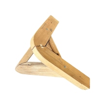 Ahşap Ham Ayak 15 Cm Kelebek Ham