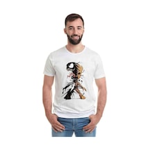 Women Groot Baskılı Beyaz Erkek Tshirt