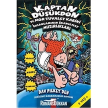 Kaptan Düşükdon ve Mor Tuvalet Kabini İnsanlarının İnanılmaz Muzırlıkları - Dav Pilkey - Altın Kitaplar
