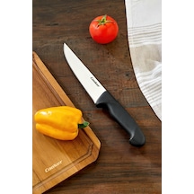 Cooker 29 Cm Paslanmaz Çelik Kasap Bıçağı Siyah Ckr4598