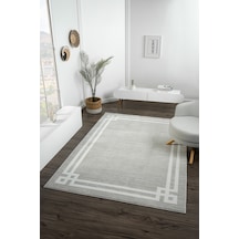 Mariesse Home Versay Koleksiyonu Modern Dokuma Halı Salon Oturma Odası Koridor Halısı Krem-gri