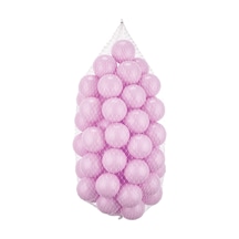 Bubble Pops 50' Li Top Havuzu Topları 7 Cm Ce Belgeli- Lila