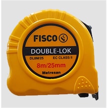 Fisco 8x25 Çelik Metre Double-lok Double-lok