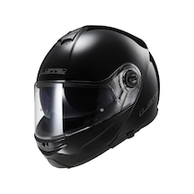 LS2 FF325 Strobe Çene Açılır Kask Siyah