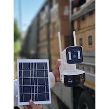 O-kam-3920 6mp 4g Solar Dual Lens Ptz Camera