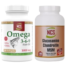 Ncs Omega 3 6 9 Balık Yağı 1000 Mg 200 Softgel Glucosamine Chondr