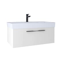 Kobos Glow 100 Cm Lavabo Dolabı Bianco Kb710035 Diğer