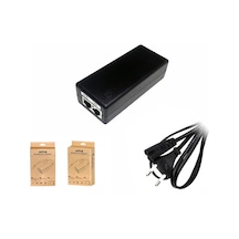 Ptz Ip Kameralar İçin 48v 1a 48w Poe Ethernet Adaptör Retro