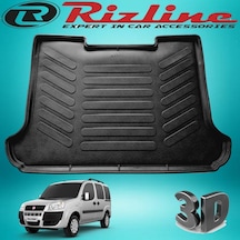 Fiat Doblo 1 3D Bagaj Havuzu Paspası 2001-2009 Arası Rizline N11.13553