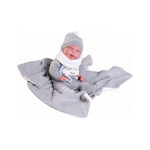 Antonio Juan Reborn Pipo Şallı Sweet Yumuşak Gövde Bebek 80114