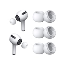 3 Çift Yedek Kulaklık Uçları - Airpods Pro 1. Ve 2. Nesil İle Uyumlu, Gürültü Azaltma Delikli, Airpods Pro İçin Silikon Kulaklık Uçları, Taşınabilir Saklama Kutusu Ve Şarj Kasesine Uygun Küçük