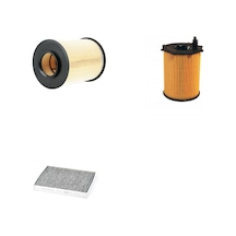 Bosch Filtre Bakım Seti Volvo V50 1.6 Dizel 2007-2013 114 Beygir Hava + Yağ F. + Polen Filtre Sardes