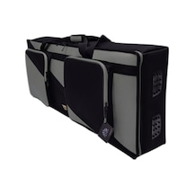Pa4x, Pa3x Kısa 61 Tuş Keyboard Orglar İçin Uyumlu Taşıma Çantası Crossline Gri