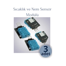 4-adet Temperature Humidity Sensor Module Dht11 Sıcaklık Ve Nem Sensörü Modülü