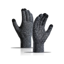 Siyah Beyaz Kış Eldivenleri, Kış Eldivenleri Sıcak Dokunmatik Ekranlı Değil