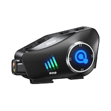 Q28 Motosiklet Kask Kulaklık 1080p Interkom Kulaklık Su Geçirmez Intercom