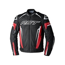 Rst Tractech Evo 5 Mevsimlik Motosiklet Ceketi Siyah Kırmızı
