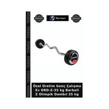 Özel Üretim Genç Çalışma Ev Drd-z-35 Kg Barbell Z Olimpik Dambıl 35 Kg