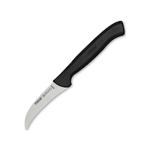 Pirge 38044 Ecco Kıvrık Eğri Sebze Dekor Bıçağı 7,5 Cm - Siyah Diğer