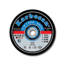 Karbosan 10480 Metal Kesme Taşı 180x1.9x22 MM
