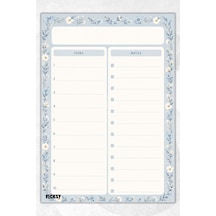 Yapılacaklar Listesi - A5 - 50 Sayfa - To Do List - Checklist - Kontrol Listesi - Planlayıcı - 3992 Çok Renkli