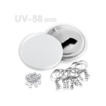 58 Mm Uv Baskıya Uygun Buton Şişe Açacağı Anahtarlık Vg58uvan 1000 Adet