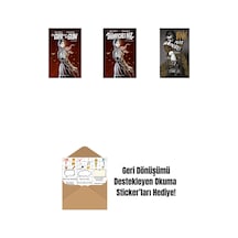 The Girl With The Gun + Tabancalı Kız Ciltli + Fink Ciltli + Okuma Sticker'ları