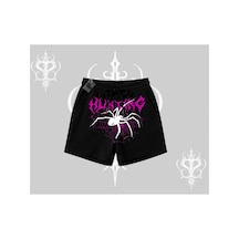 Tarzsokak Beyaz Şort Autumn Spider Siyah