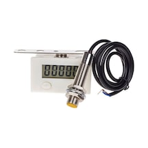 5 Ekran Elektronik Dijital Sayaç Endüstriyel Manyetik Sensör Anahtarı Delgi Sayacı, Özellik: Nikel Kaplama Bakır Sensörlü