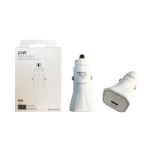 PLATOON PL-9117 TYPE-C Girişli 20 WATT Yüksek Hızlı Araç Şarj Chz