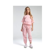 U.s. Polo Assn. Kız Çocuk Pembe Kısa Kol Pijama Takım Us2083 Pembe