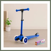 Bezos Vintage Çocuk Scooter - Ayarlı 55 71 Cm, 40 Kg Taşıma Bezos1 Çok Renkli
