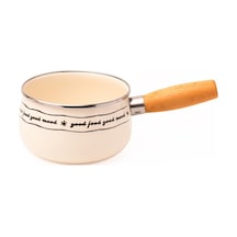 Mood Emaye Sos/sütlük/yumurta Tavası 1,3 Litre - 16 Cm İndüksiyon Dahil Tüm Ocaklara Uygun Çok Renkli