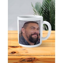 Jason Momoa Baskılı Kupa Bardak Kişiye Özel Desen 1 Çok Renkli