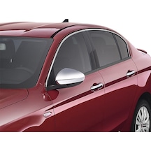 Fiat Egea Sedan/Hb Krom Üst Cam Çerçevesi 4 Parça 2015 Ve Sonrası