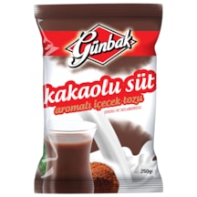 Günbak Kakaolu Süt Aromalı İçecek Tozu 250 G