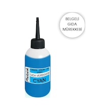 Canon / Hp Uyumlu 100 Ml. Mavi Gıda Mürekkebi