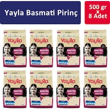 Yayla Basmati Pirinç 8 x 500 G