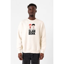 Slam Dunk First Slam Dunk Ekru Erkek 2ip Sweatshirt Ekru