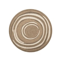 Seyran Halı Marakeş 678 Siyah Oval Makine Halısı