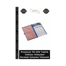 Premium Tk-20v Taktik Tahtası Voleybol Strateji Çalışma Yetenek