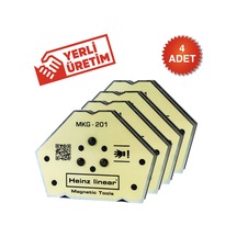 Kaynak için Manyetik Gönye 5+4 Açılı Kaynak Tutucu N11.44